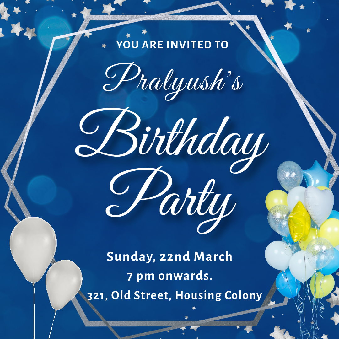 Invites sample preview